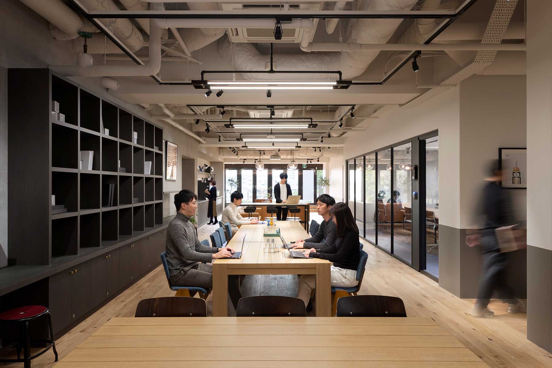 コージーワークス 御殿山オフィス ラウンジ